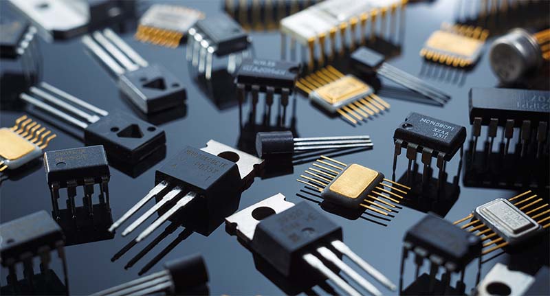 principais componentes eletrônicos no veículo