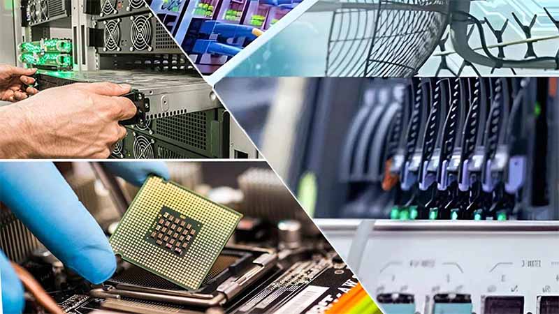 componentes eletrônicos para soluções telecom