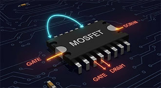 O que é um transistor MOSFET em eletrônica?