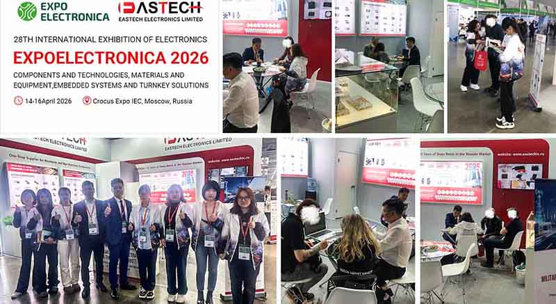 Eastech na 28ª Exposição Internacional de Eletrônicos