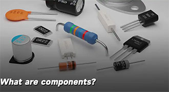 O que são componentes eletrônicos ativos e passivos?