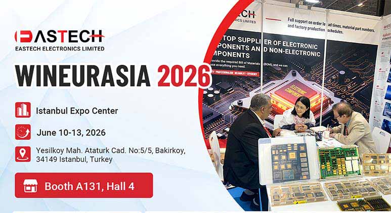 Eastech conecta-se com fabricantes globais na WIN EURASIA 2026 em Istambul