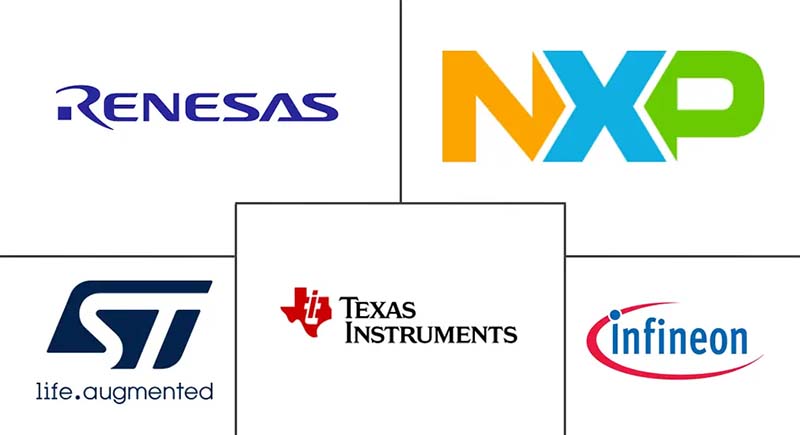 principais fabricantes de chips automotivos