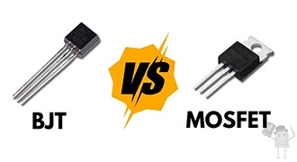 O que são transistores BJT e MOSFET?