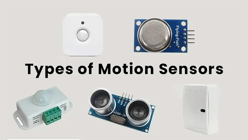 tipos de sensores de movimento